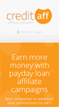 Mobile Screenshot of creditaff.com